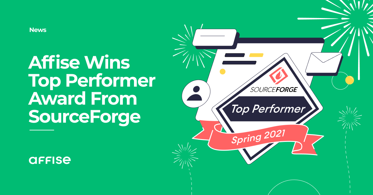 Affise Wins SourceForge Top Performer Award
