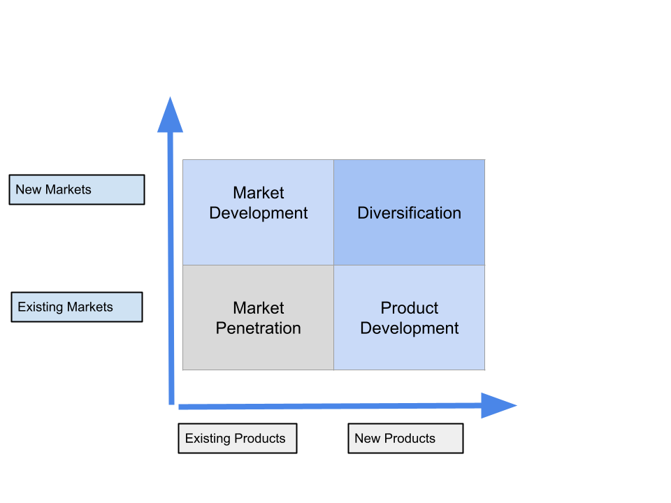 diversification strategy in business plan