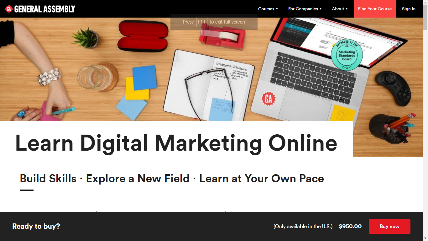 General Assembly - Marketing On Demand