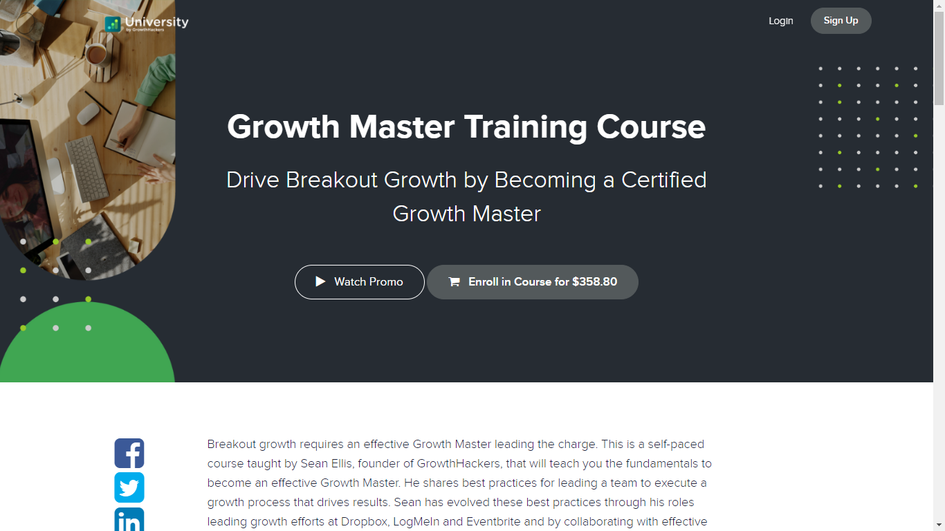 GrowthHackers - GrowthMaster Training Course