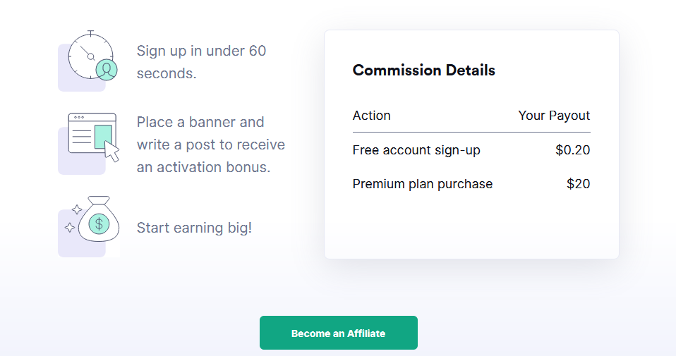 Set up an Affiliate Program