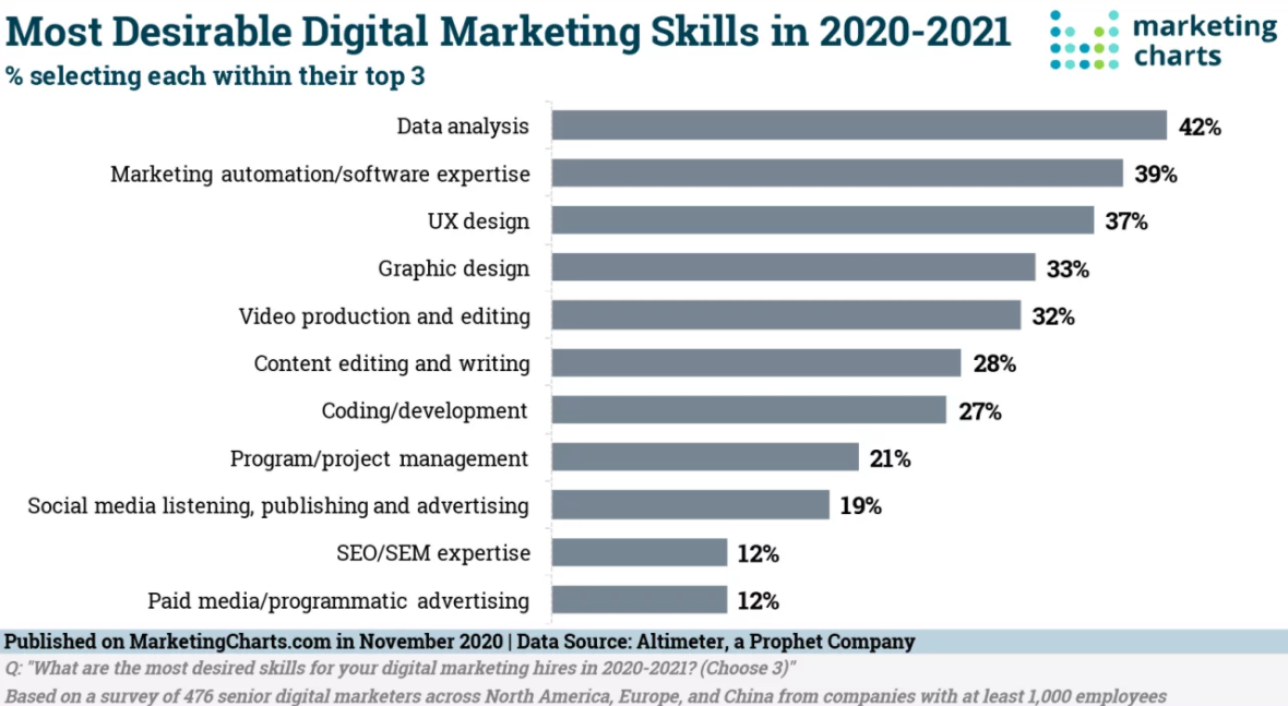 Digital marketing skills