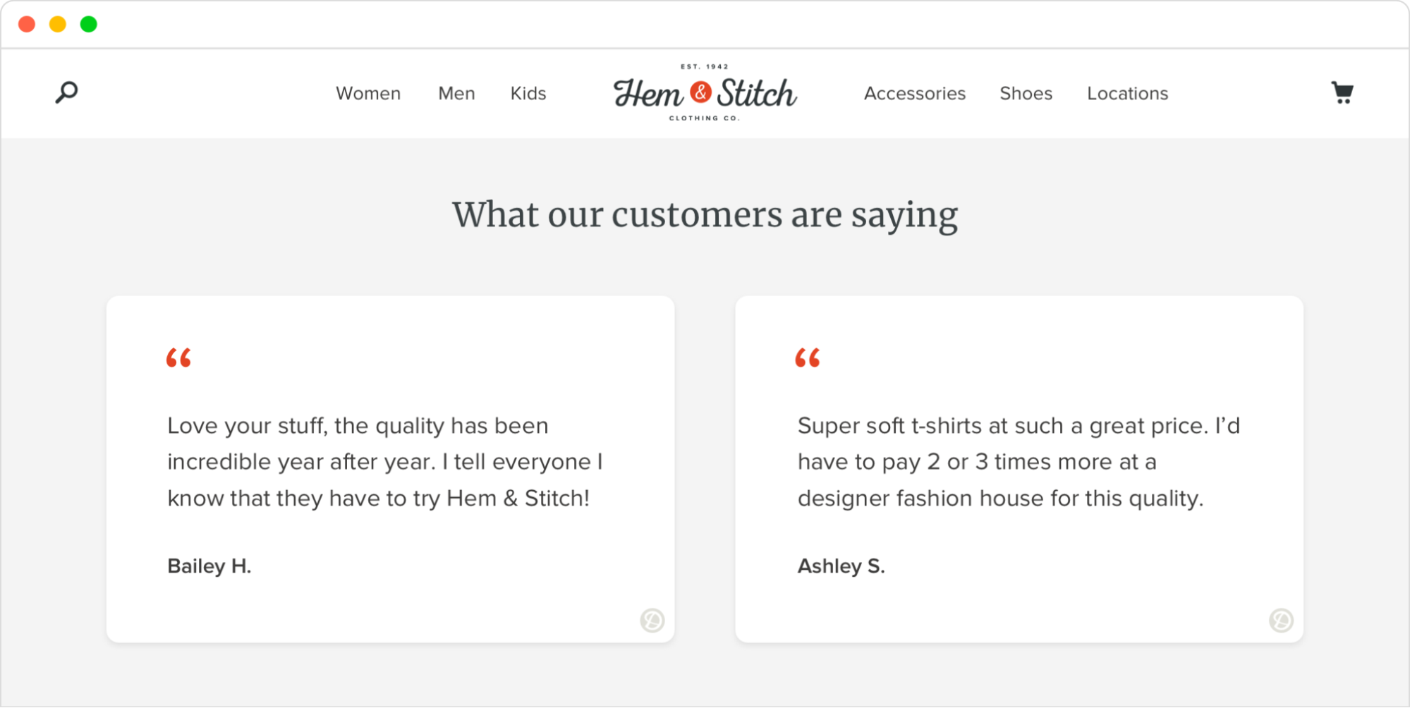 Customer Testimonials