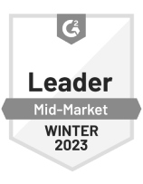 G2 leader Mid-Market Winter 2023