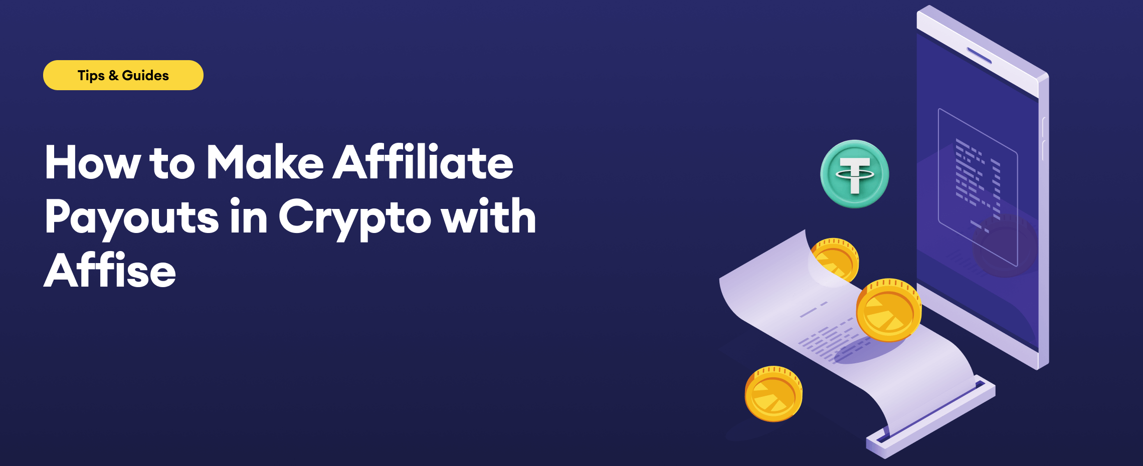 How to Make Affiliate Payouts in Crypto with Affise