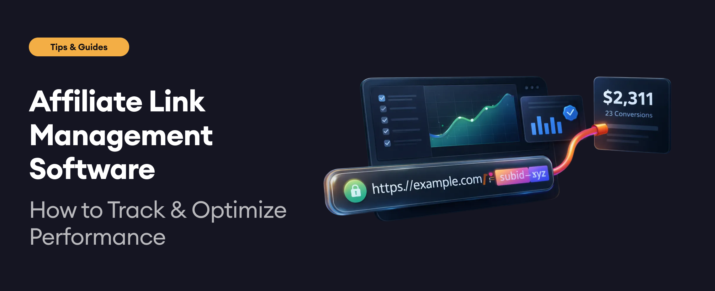 Affiliate Link Management Software: Track & Optimize ROI